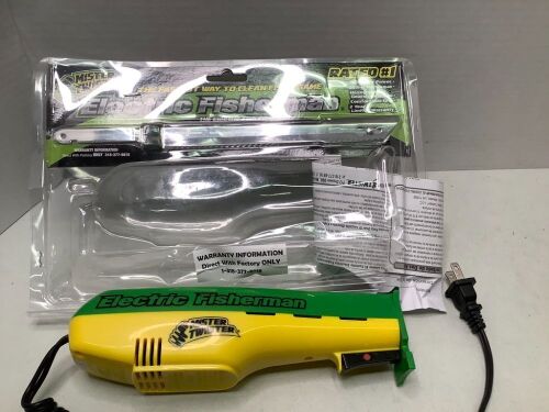 Mister Twister Electric Fisherman Fish Fillet Knife, Ecommerce Return - Lot 226