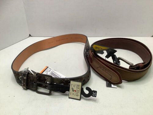 Lot of (2) Belt, Red Head 30, Browning 40, Appears New - Lot 228