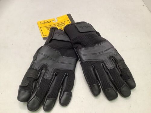 Insulated Leather Shooting Gloves, Men's Large, Appears New - Lot 232