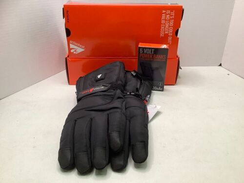Action Heat 5 Volt Rechargable Gloves, Men's Large, Appears New - Lot 309