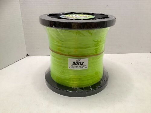 Sufix Precision Performance Monofilament, Key Lime IGFA Tournament Class Line, 80lb, Appears New - Lot 320