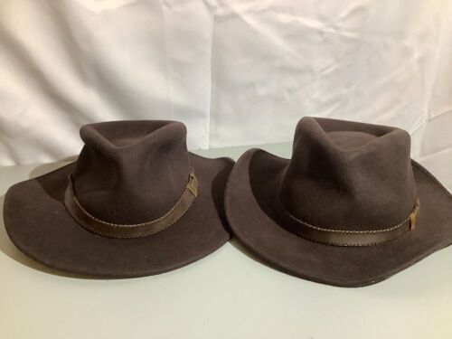 Lot of (2) Wool Hats, Medium, Appears New - Lot 375