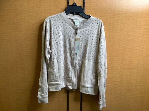 Bob Timberlake Faux Suede Zip Up, XS, Appears New - Lot 425