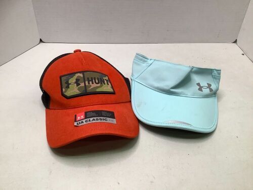 Lot of (2) Under Armour Hat, 1 Men, 1 Women, Appears New - Lot 527