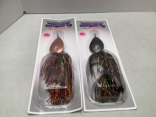 Lot of (2) Musky mayhem Tackle Lures, Appears New - Lot 586