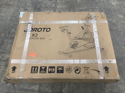 Joroto X2 Exercise Bike - Lot 2222