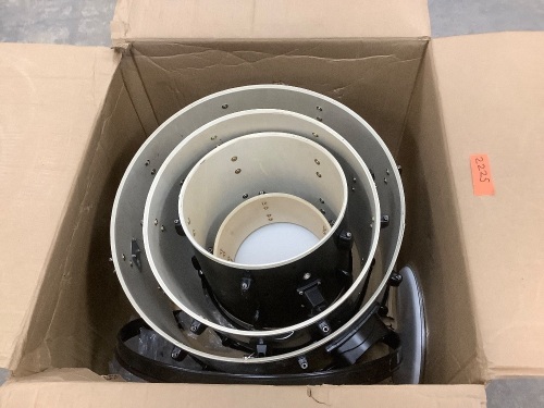 Kids Beginner All Wood Acoustic Drum Kit Starter Set - Lot 2225