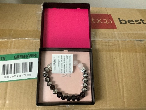 Avon I Wish You Love Beaded Bracelet - Lot 2354