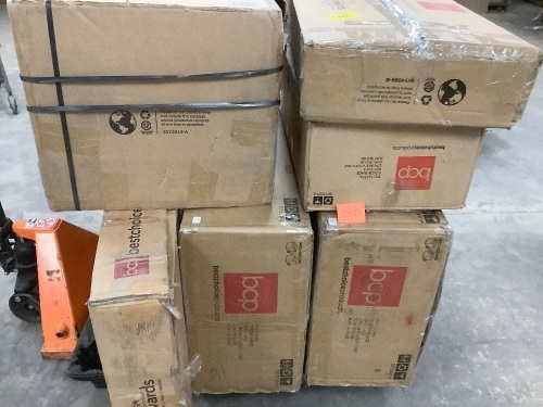 Pallet of Assorted BCP Salvage, Will Contain Missing or Broken Items - Lot 2365