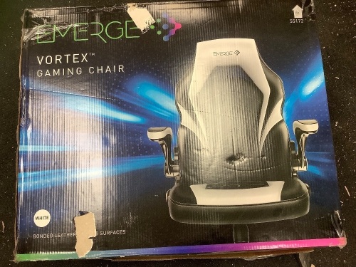 Emerge Vortex Gaming Chair, Appears new - Lot 20