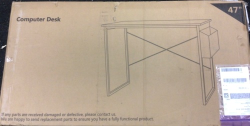 Computer Desk, Appears new - Lot 38
