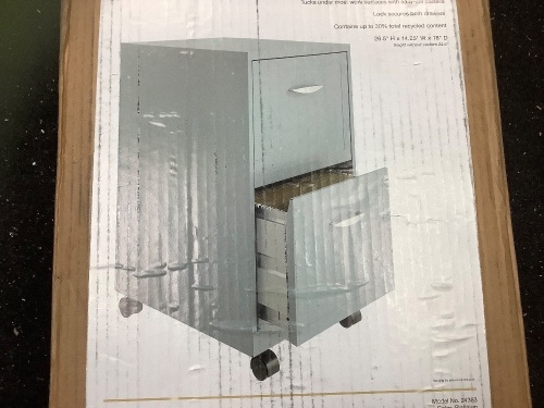 Rolling Filing Cabinet, Appears New - Lot 62