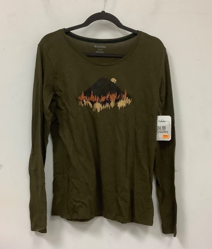 Columbia Womens Long Sleeve Shirt, XL, Appears New - Lot 105