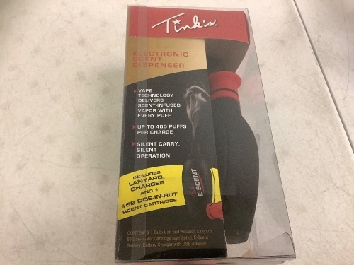 Tink's Electronic Scent Dispenser, Untested, Appears New - Lot 118