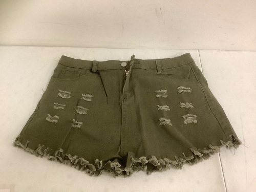 Womens Denim Shorts, XL, Appears New - Lot 123