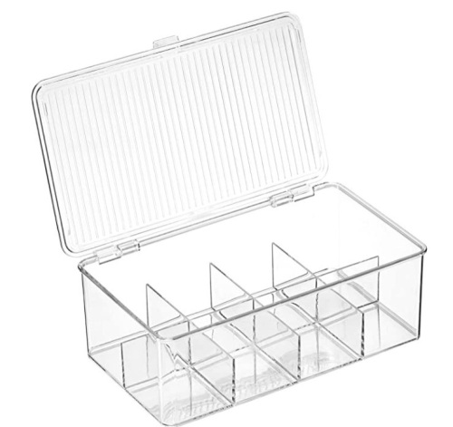Seseno Stackable Tea Bag Holder Box, E-Comm Return - Lot 127