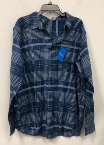 Columbia Mens Flannel Shirt, XL, Appears New - Lot 161
