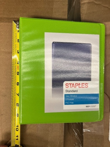 Box of 24 Mini Binders, Appears New - Lot 176