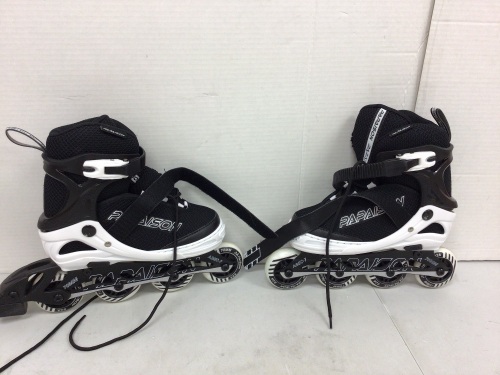 Papaison Adjustable Inline Skates, Medium(Big Kids), E-Comm Return - Lot 206