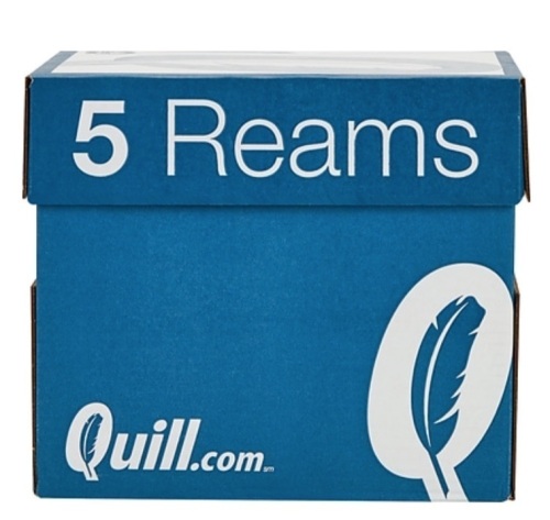 Quill Brand® 8.5" x 11" Multipurpose Copy Paper, E-Comm Return - Lot 262