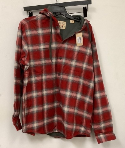 RedHead Mens Hooded Shirt, M, Appears New - Lot 275