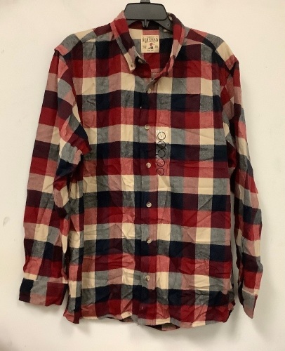 RedHead Mens Flannel Shirt, L, E-Commerce Return - Lot 328