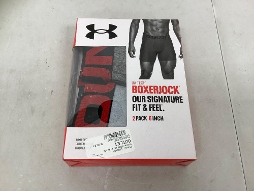 Under Armour BoxerJock 2Pack, Medium, E-Comm Return - Lot 336