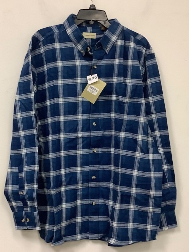 Hobbs Creek Mens Flannel Shirt, XL, Appears New - Lot 338