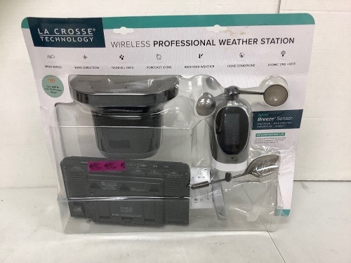 LaCrosse Weather Station, Powers Up, E-Commerce Return - Lot 376
