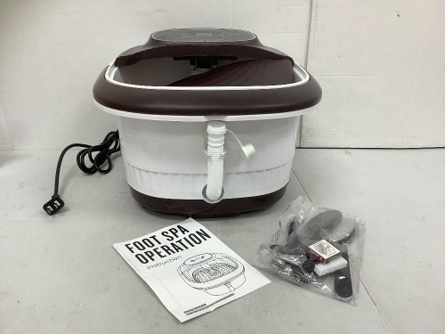 Foot Spa, E-Comm Return - Lot 386