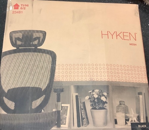Hyken Mesh Office Chair, Appears New - Lot 420