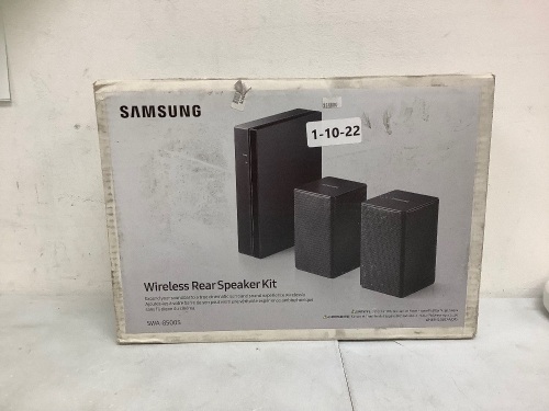 Samsung Wireless Rear Speaker Kit, Untested, E-Commerce Return - Lot 429