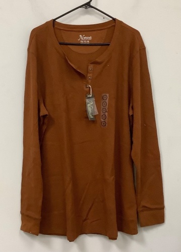Natural Reflections Womens Long Sleeve Shirt, 1X, Appears New - Lot 436