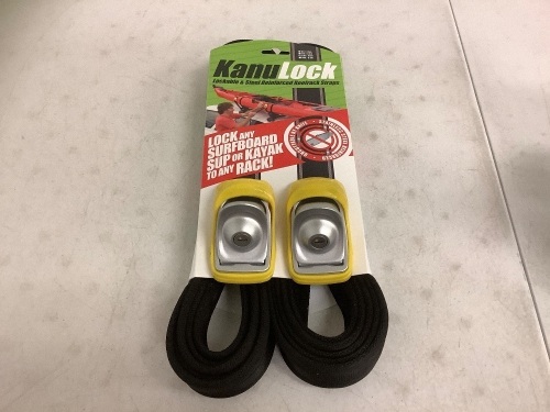 KanuLock Roofrack Straps, 13ft, Appears New - Lot 450