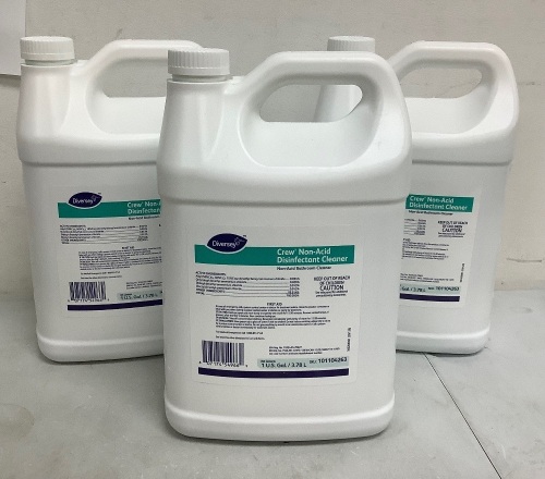 Lot of (3) Crew Non Acid Disinfectant Bathroom Cleaner, E-Commerce Return - Lot 454