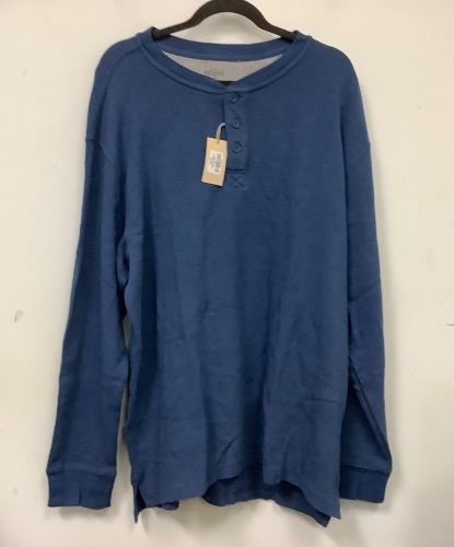 RedHead Mens Henley, XL, Appears New - Lot 477