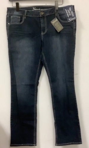 Natural Reflections Womens Jeans, 16, Appears New - Lot 485