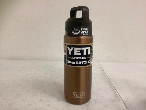 Yeti 26oz Rambler Bottle, Appears new - Lot 490