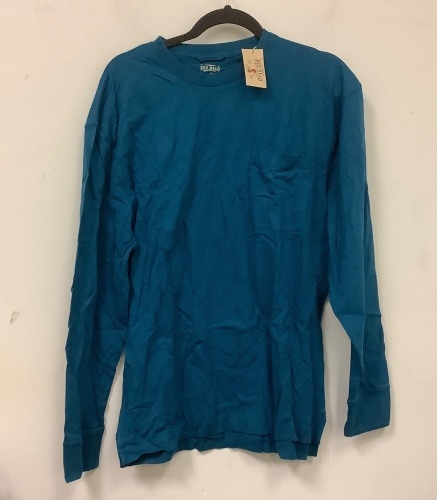 RedHead Mens Long Sleeve Pocket T, M, Appears New - Lot 510