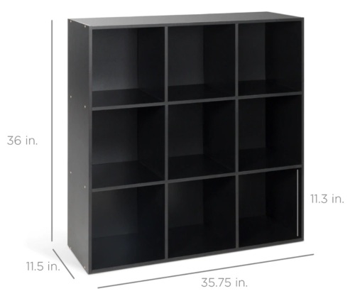 9 Cube Bookshelf, E-Comm Return - Lot 512