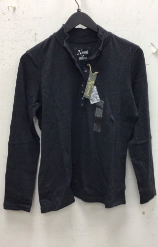 Natural Reflections Womens 1/4 Button Top, Large, Appears New - Lot 531