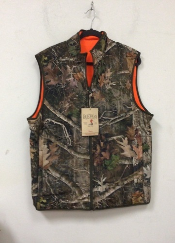Red Head Mens Reversible Blaze Vest, Large, Appears New - Lot 538
