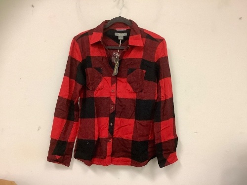 Natural Reflections Womens Flannel Shirt, M, Appears New - Lot 541