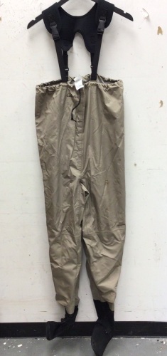 Mens Stocking Foot Waders, MR, E-Commerce Return w/ Stain - Lot 561