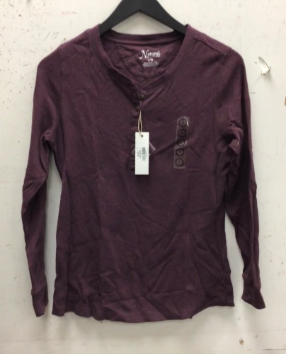 Natural Reflections Womens 1/4 Button Top, Large, Appears New - Lot 567