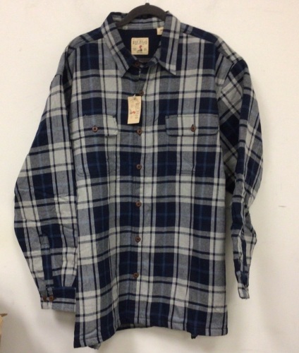 Red Head Mens Fleece Button Down, 2XLG, Appears New  - Lot 570