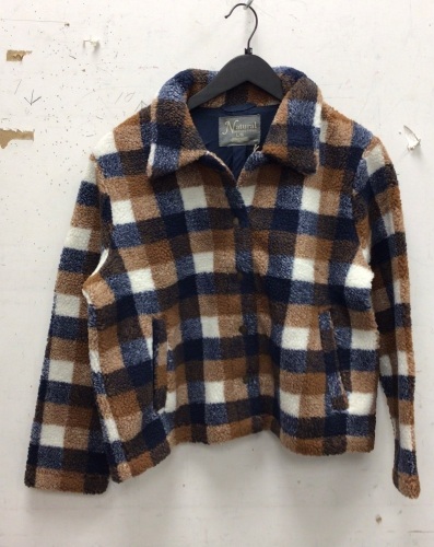 Natural Reflections Womens Sherpa Jacket, Large, Appears New - Lot 596