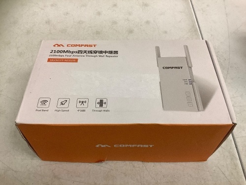 Comfast Four Antenna Through Wall Repeater, E-Commerce Return, Untested - Lot 639
