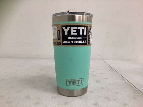 Yeti 20oz Tumbler, Missing Lid Slider, E-Commerce Return - Lot 647
