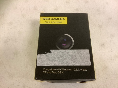 Web Camera, Powers Up, Apears New - Lot 668